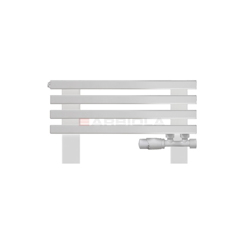 Arbiola Gorizont Compact VZ 500-63-04 секции белый горизонтальный радиатор c нижним подключением с ножками Arbiola Gorizont Compact VZ 500-63-04 секции белый горизонтальный радиатор c нижним подключением с ножками
