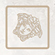 Versace Emote Tozzetto Onice Bianco 4x4 см Декор Versace Emote Tozzetto Onice Bianco 4x4 см Декор