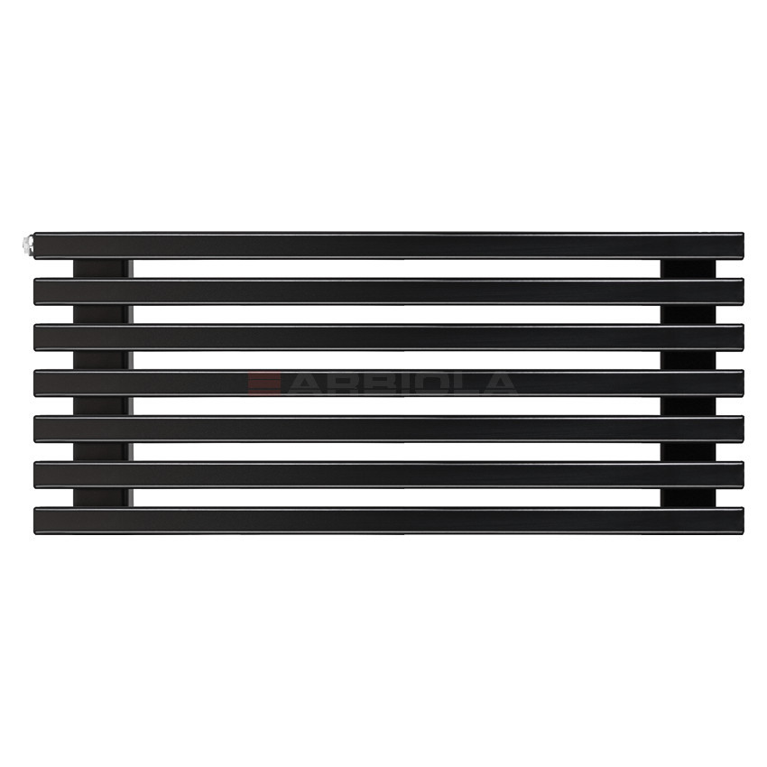 Arbiola Gorizont Compact H 1000-63-07 секции черный горизонтальный радиатор c боковым подключением Arbiola Gorizont Compact H 1000-63-07 секции черный горизонтальный радиатор c боковым подключением