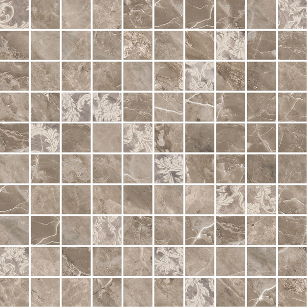 Versace Marble Mos.T100 Dec.Grigio 29,1x29,1 см Настенная плитка Versace Marble Mos.T100 Dec.Grigio 29,1x29,1 см Настенная плитка