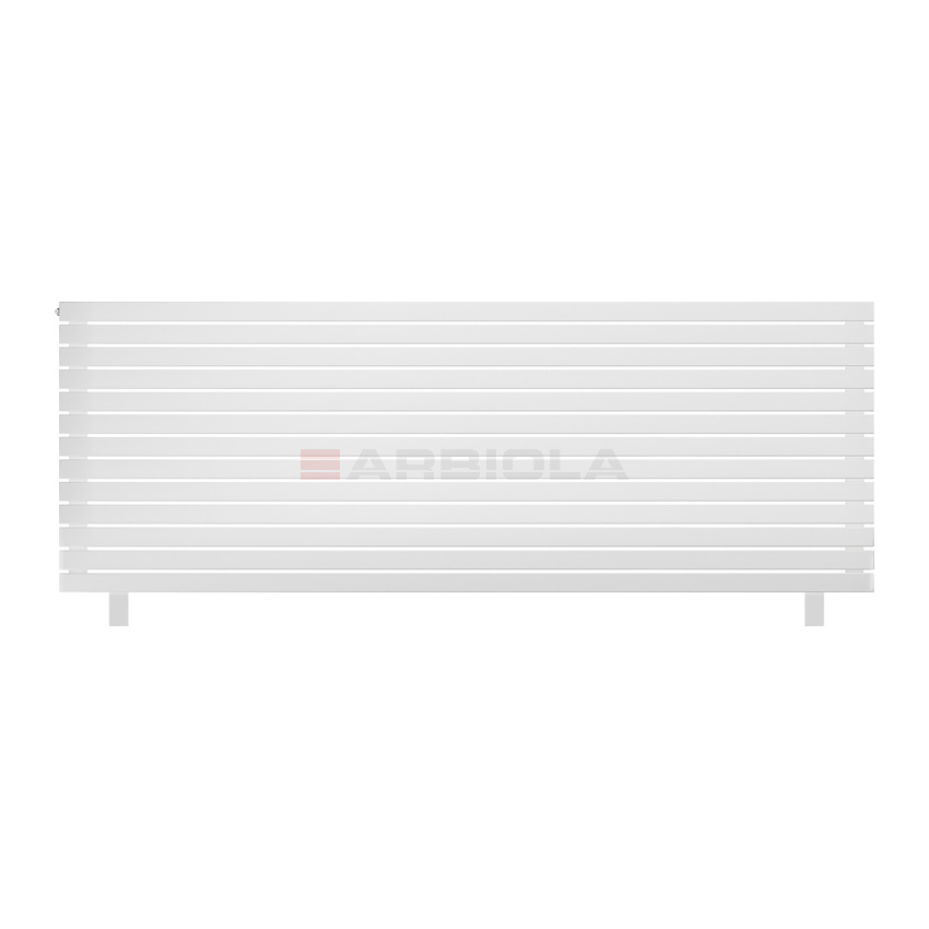 Arbiola Gorizont Liner HZ 2500-36-13 секции белый горизонтальный радиатор c боковым подключением с ножками Arbiola Gorizont Liner HZ 2500-36-13 секции белый горизонтальный радиатор c боковым подключением с ножками
