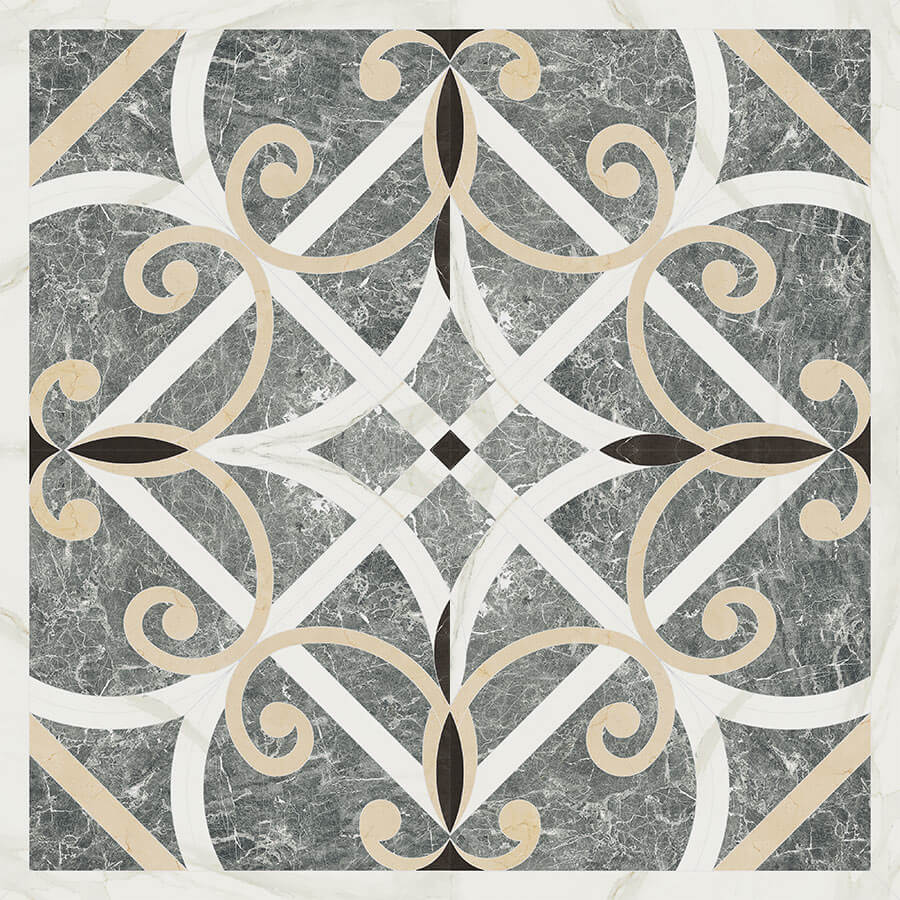 Caesar Anima Composizione Anima Rosone 5/4 120x120 см Декор Caesar Anima Composizione Anima Rosone 5/4 120x120 см Декор