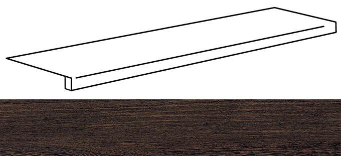Caesar Fabula Fabalis Scal.Sagomato nat. 30x120 см Ступень Caesar Fabula Fabalis Scal.Sagomato nat. 30x120 см Ступень