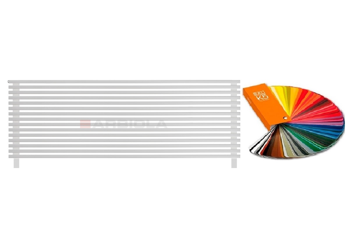 Arbiola Gorizont Compact HZ 2200-63-15 секции цветной горизонтальный радиатор c боковым подключением с ножками Arbiola Gorizont Compact HZ 2200-63-15 секции цветной горизонтальный радиатор c боковым подключением с ножками