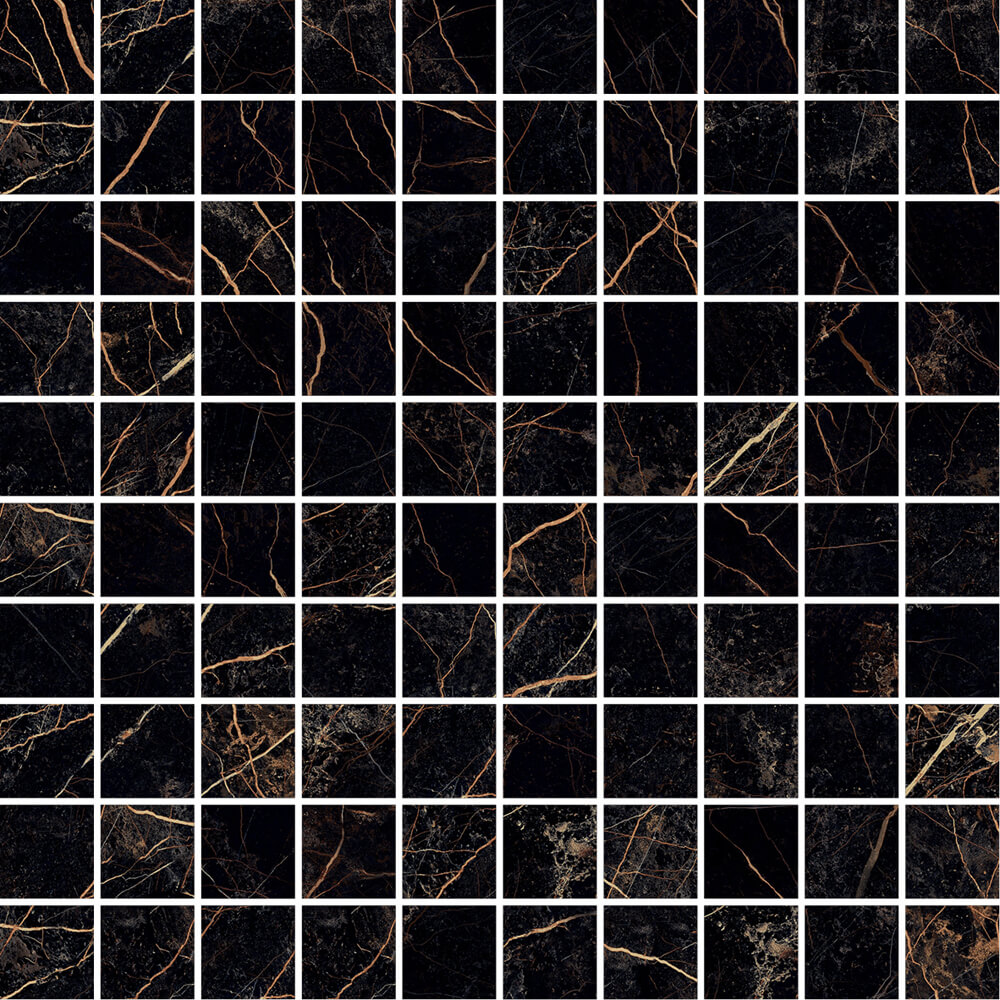 Versace Marble Mos. T100 Nero S.Lau 29,1x29,1 см Напольная плитка Versace Marble Mos. T100 Nero S.Lau 29,1x29,1 см Напольная плитка