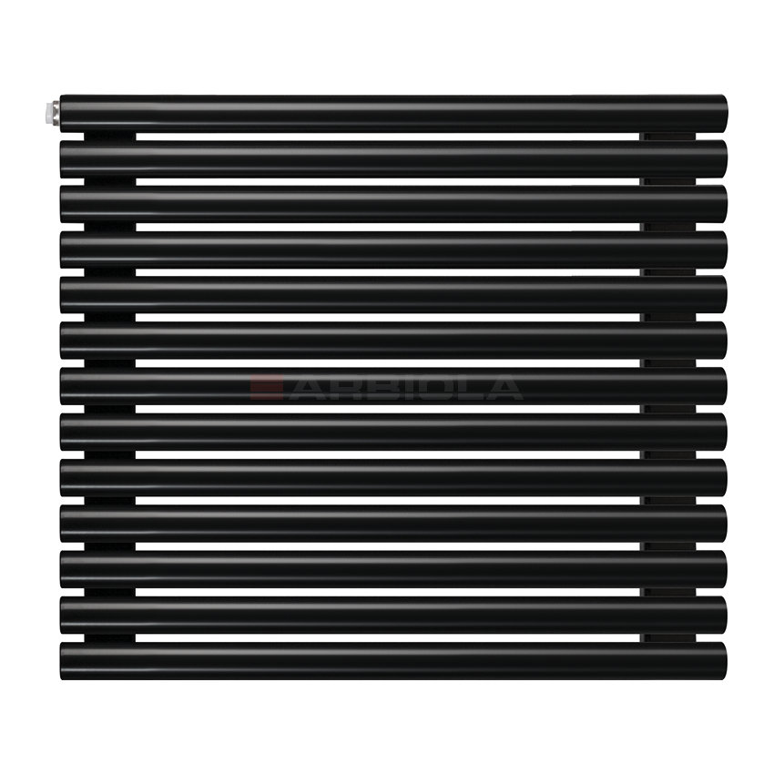 Arbiola Gorizont Iris H 1000-42-13 секции черный горизонтальный радиатор c боковым подключением Arbiola Gorizont Iris H 1000-42-13 секции черный горизонтальный радиатор c боковым подключением