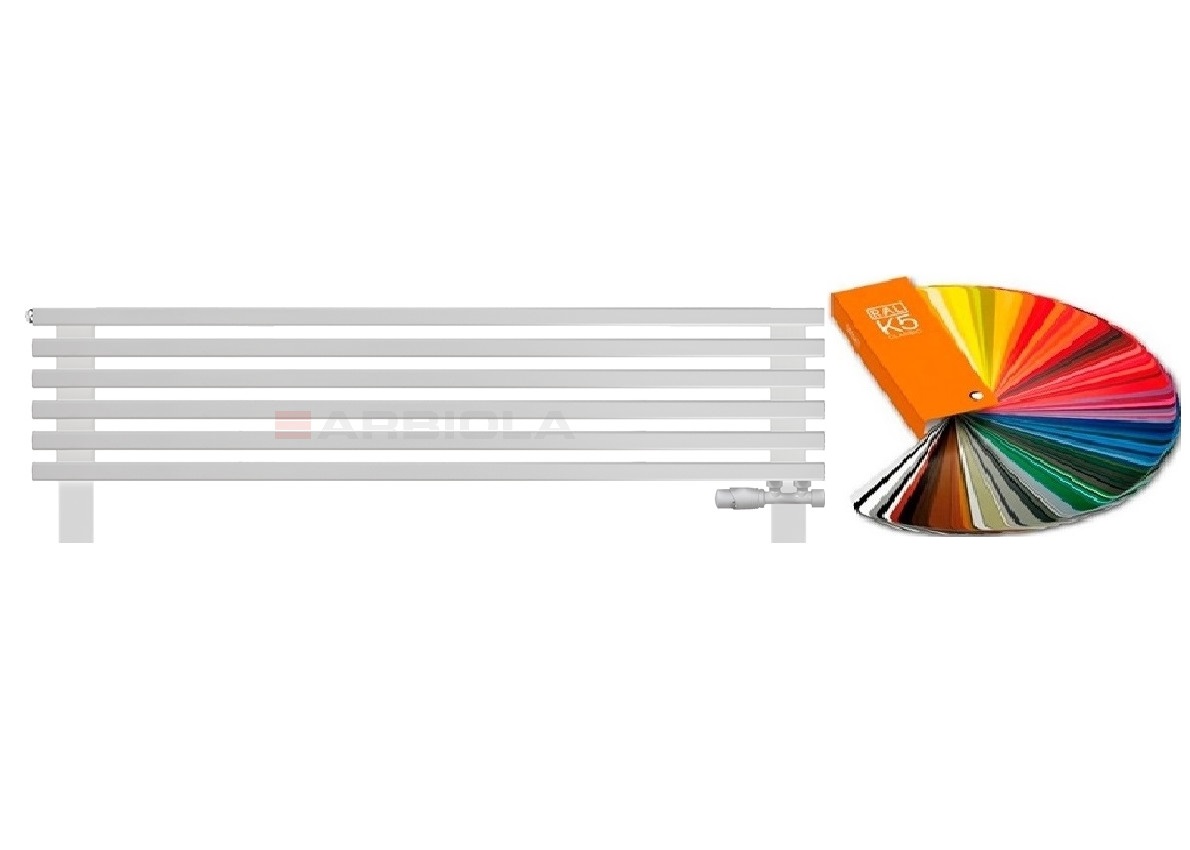 Arbiola Gorizont Compact VZ 1200-63-06 секции цветной горизонтальный радиатор c нижним подключением с ножками Arbiola Gorizont Compact VZ 1200-63-06 секции цветной горизонтальный радиатор c нижним подключением с ножками