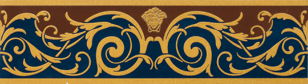Versace Vanitas Fas.Classica Blu 11x39,4 см Декор