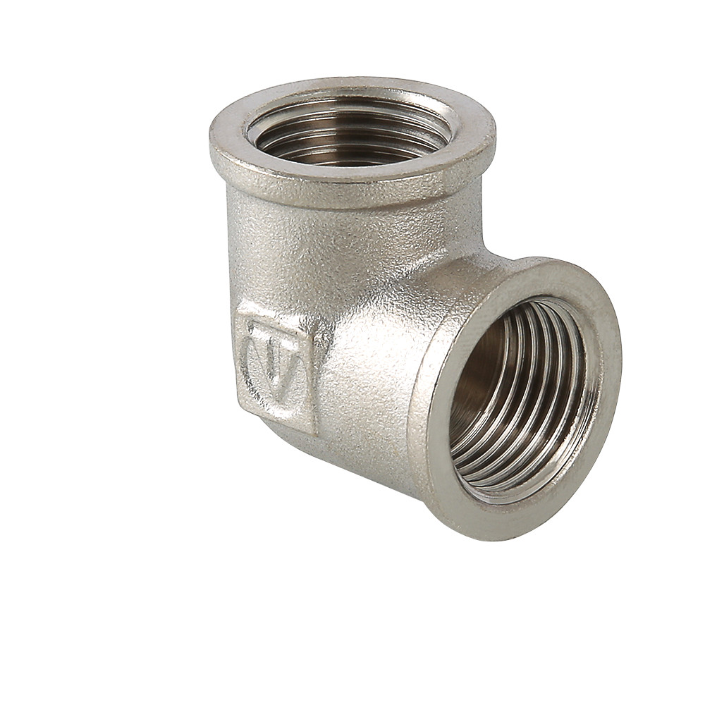 Valtec 1 1/4" Угольник угловой латунный никелированный Valtec 1 1/4" Угольник угловой латунный никелированный