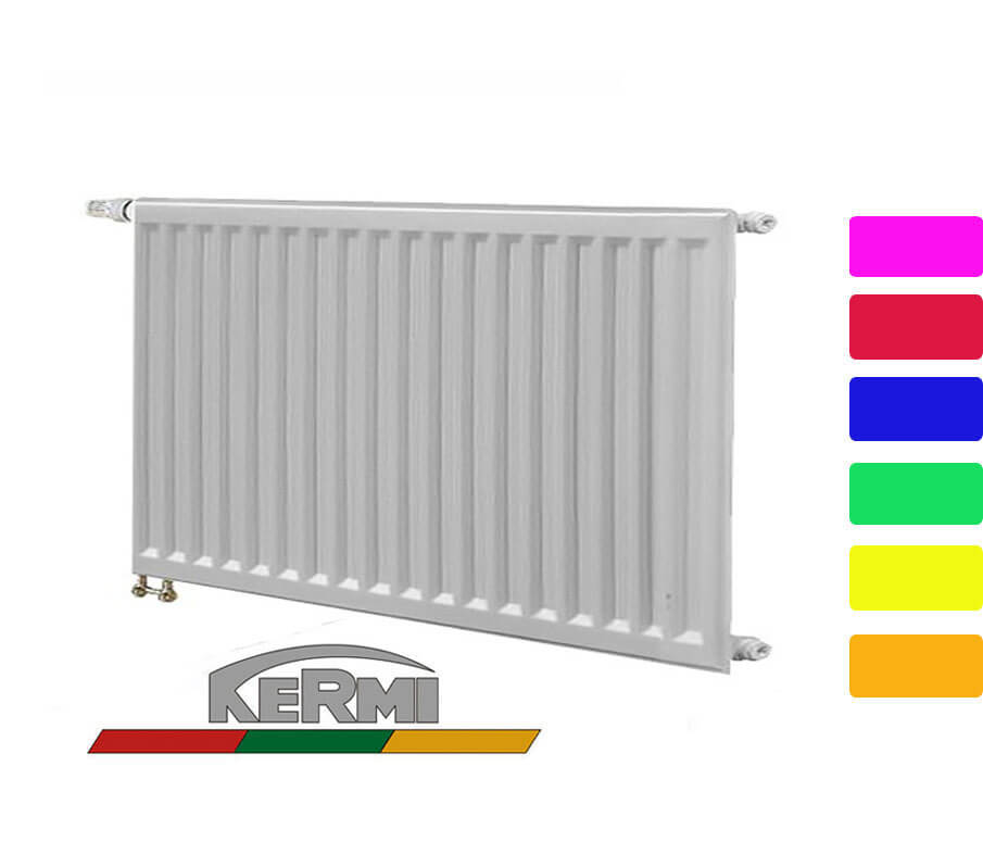 Kermi FTV 10 900x2600 панельный радиатор с нижним подключением Kermi FTV 10 900x2600 панельный радиатор с нижним подключением