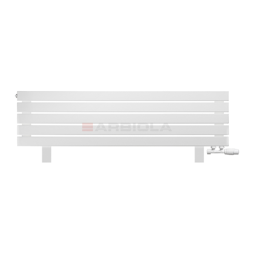 Arbiola Gorizont Liner VZ 1200-36-05 секции белый горизонтальный радиатор c нижним подключением с ножками Arbiola Gorizont Liner VZ 1200-36-05 секции белый горизонтальный радиатор c нижним подключением с ножками