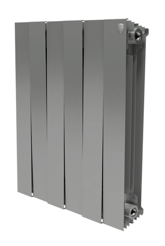 Royal Thermo Piano Forte 500 Silver Satin 8 секции БиМеталлический радиатор Royal Thermo Piano Forte 500 Silver Satin 8 секции БиМеталлический радиатор