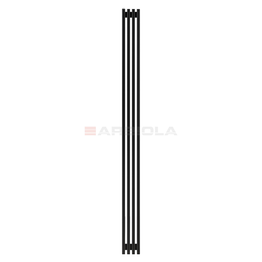 Arbiola Compact H 2500-63-04 секции черный вертикальный радиатор c боковым подключением