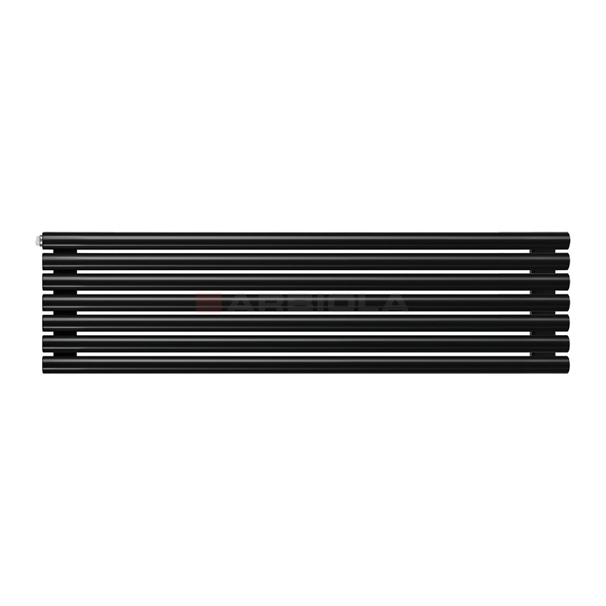 Arbiola Gorizont Iris H 1500-42-07 секции черный горизонтальный радиатор c боковым подключением Arbiola Gorizont Iris H 1500-42-07 секции черный горизонтальный радиатор c боковым подключением