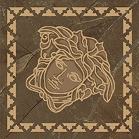 Versace Emote Tozzetto Pulpis Marrone 10x10 см Декор Versace Emote Tozzetto Pulpis Marrone 10x10 см Декор