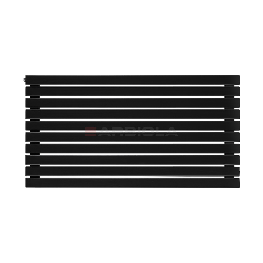 Arbiola Gorizont Liner H 1500-36-10 секции черный горизонтальный радиатор c боковым подключением Arbiola Gorizont Liner H 1500-36-10 секции черный горизонтальный радиатор c боковым подключением