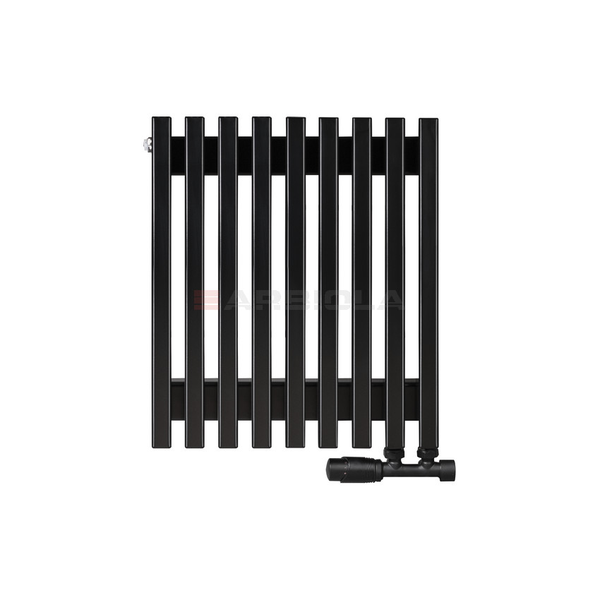 Arbiola Compact V 500-63-09 секции черный вертикальный радиатор c нижним подключением