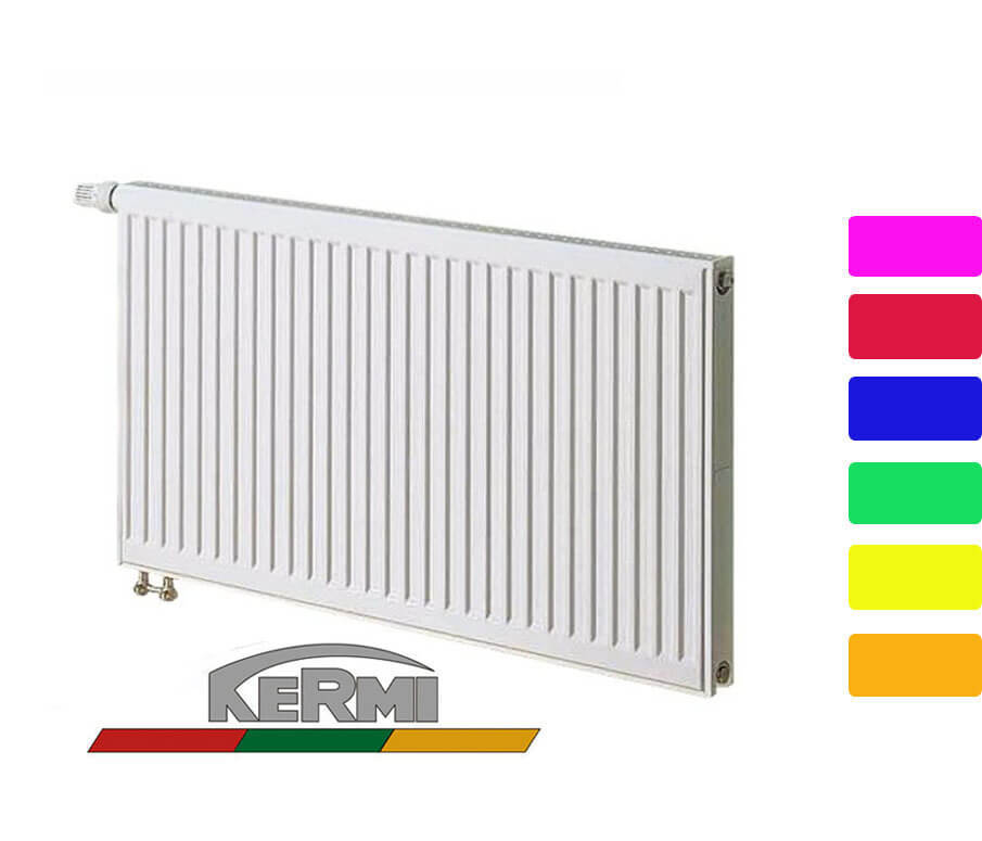 Kermi FTV 11 900x2300 панельный радиатор с нижним подключением Kermi FTV 11 900x2300 панельный радиатор с нижним подключением