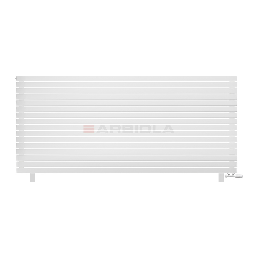 Arbiola Gorizont Liner VZ 2500-36-16 секции белый горизонтальный радиатор c нижним подключением с ножками