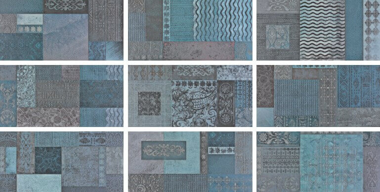 Aparici Outre Blue 31,7x59,5 см Напольная плитка Aparici Outre Blue 31,7x59,5 см Напольная плитка