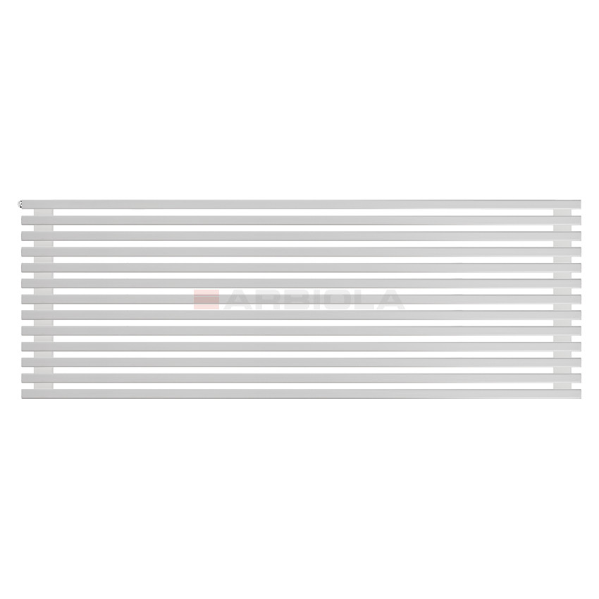 Arbiola Gorizont Compact H 1750-63-13 секции белый горизонтальный радиатор c боковым подключением Arbiola Gorizont Compact H 1750-63-13 секции белый горизонтальный радиатор c боковым подключением
