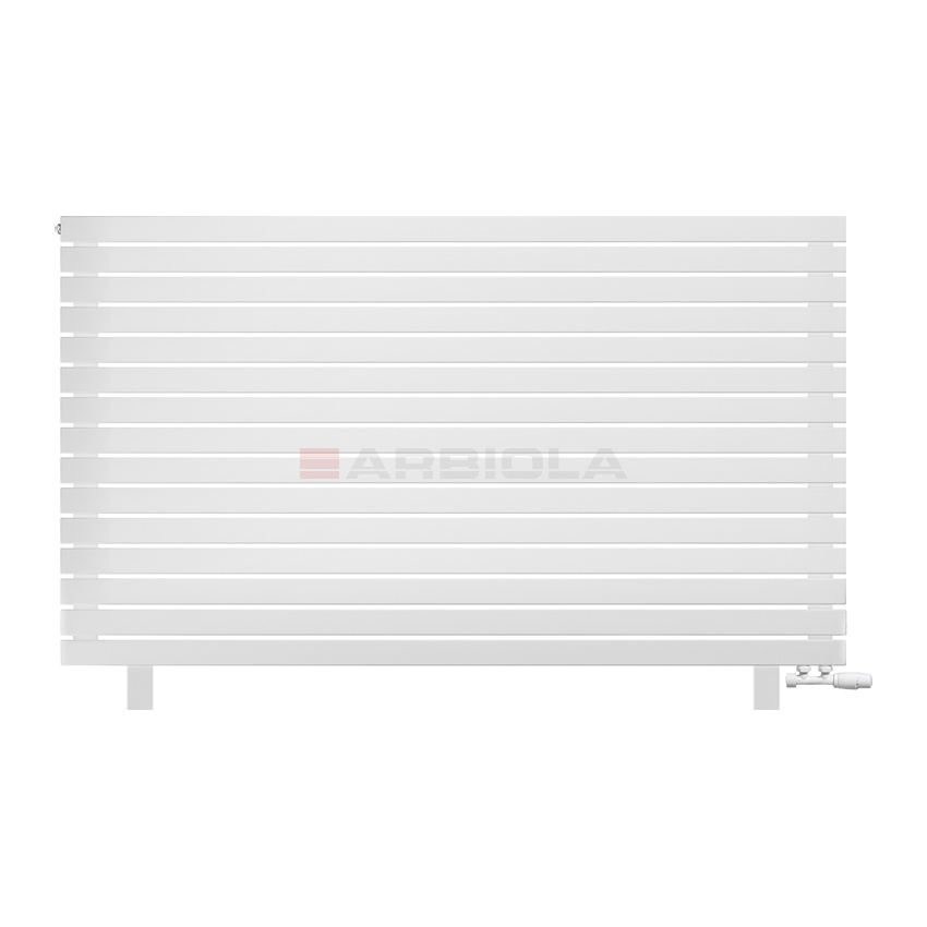 Arbiola Gorizont Liner VZ 1750-36-15 секции белый горизонтальный радиатор c нижним подключением с ножками