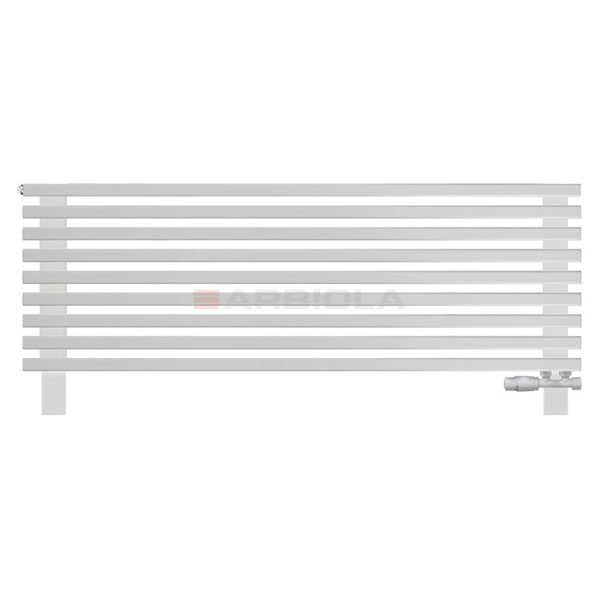 Arbiola Gorizont Compact VZ 1200-63-09 секции белый горизонтальный радиатор c нижним подключением с ножками Arbiola Gorizont Compact VZ 1200-63-09 секции белый горизонтальный радиатор c нижним подключением с ножками