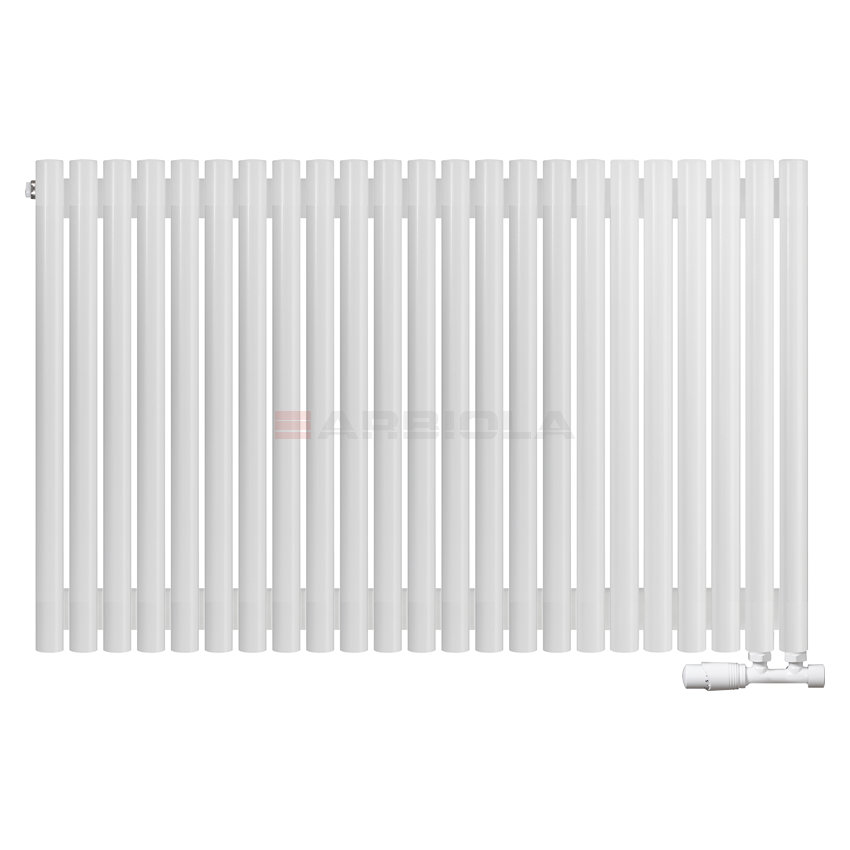 Arbiola Iris 42 V 750-42-23 секции белый вертикальный радиатор c нижним подключением Arbiola Iris 42 V 750-42-23 секции белый вертикальный радиатор c нижним подключением