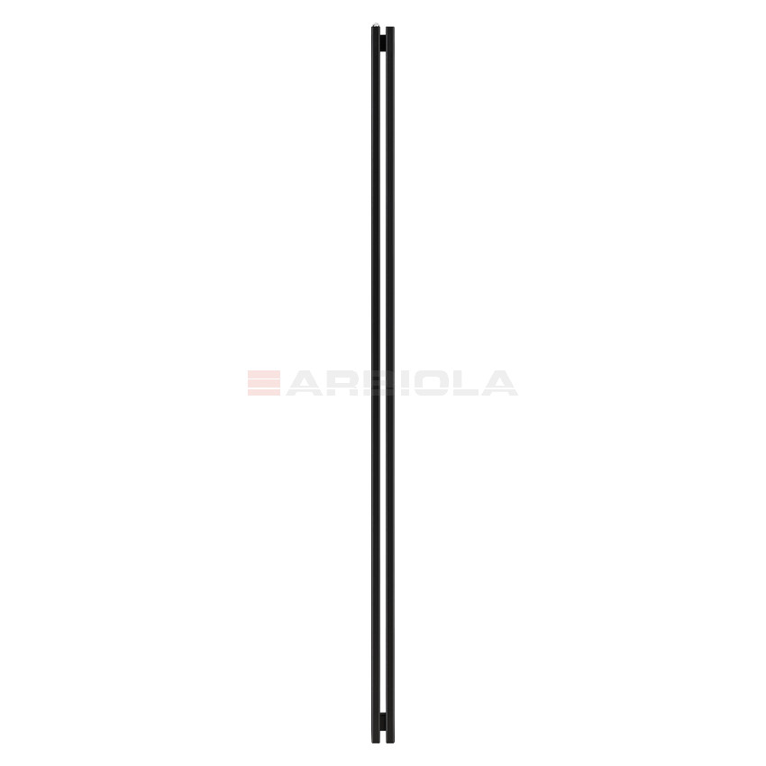 Arbiola Compact H 2500-63-02 секции черный вертикальный радиатор c боковым подключением