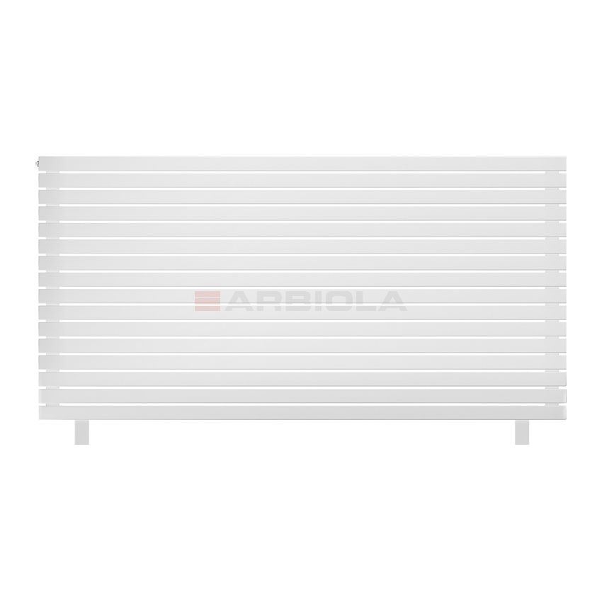 Arbiola Gorizont Liner HZ 2200-36-16 секции белый горизонтальный радиатор c боковым подключением с ножками Arbiola Gorizont Liner HZ 2200-36-16 секции белый горизонтальный радиатор c боковым подключением с ножками