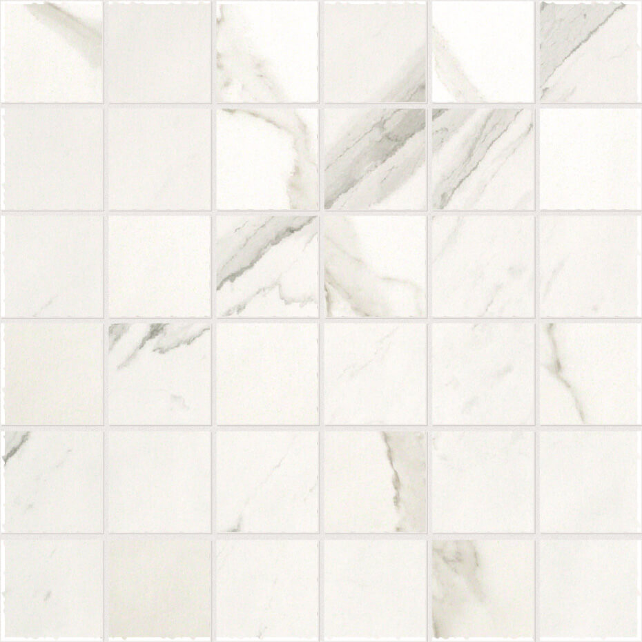Fap Ceramiche Roma Diamond Statuario Gres Macromosaico 30×30 см Мозаика