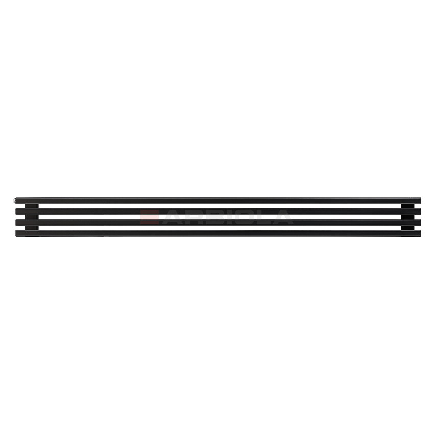 Arbiola Gorizont H 1750-63-04 секции черный горизонтальный радиатор c боковым подключением Arbiola Gorizont H 1750-63-04 секции черный горизонтальный радиатор c боковым подключением