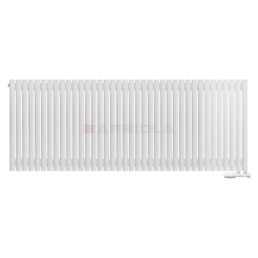 Arbiola Iris 42 V 750-42-38 секции белый вертикальный радиатор c нижним подключением Arbiola Iris 42 V 750-42-38 секции белый вертикальный радиатор c нижним подключением