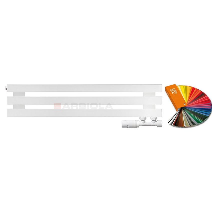 Arbiola Ritmo Gorizont V 1000-40-03 секции цветной горизонтальный радиатор c нижним подключением Arbiola Ritmo Gorizont V 1000-40-03 секции цветной горизонтальный радиатор c нижним подключением