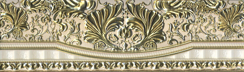 Aparici Chisel Gold Cenefa 9x31.6 Декоративный элемент