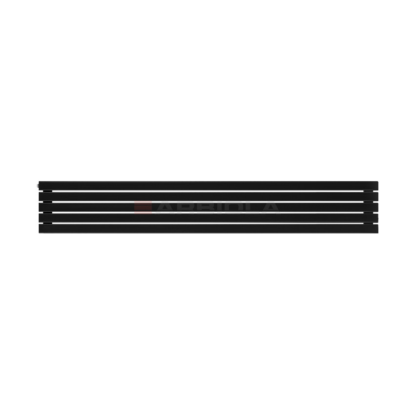Arbiola Gorizont Liner H 2200-36-05 секции черный горизонтальный радиатор c боковым подключением