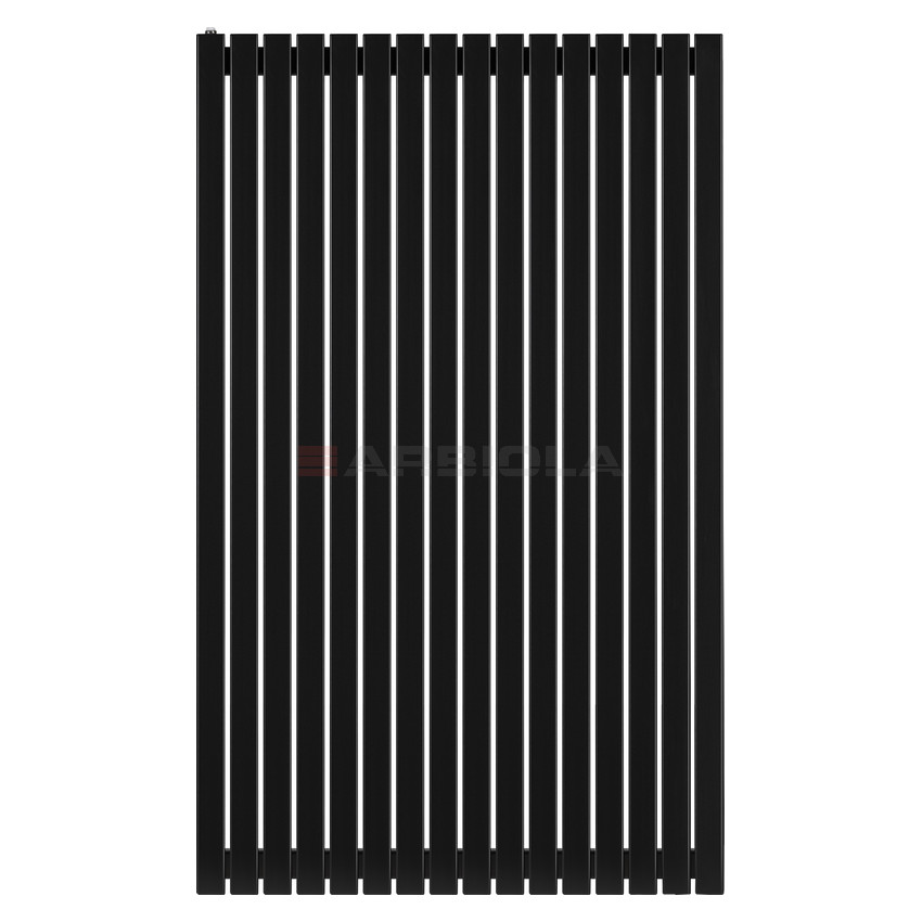 Arbiola Liner H 1500-36-16 секции черный вертикальный радиатор c боковым подключением Arbiola Liner H 1500-36-16 секции черный вертикальный радиатор c боковым подключением