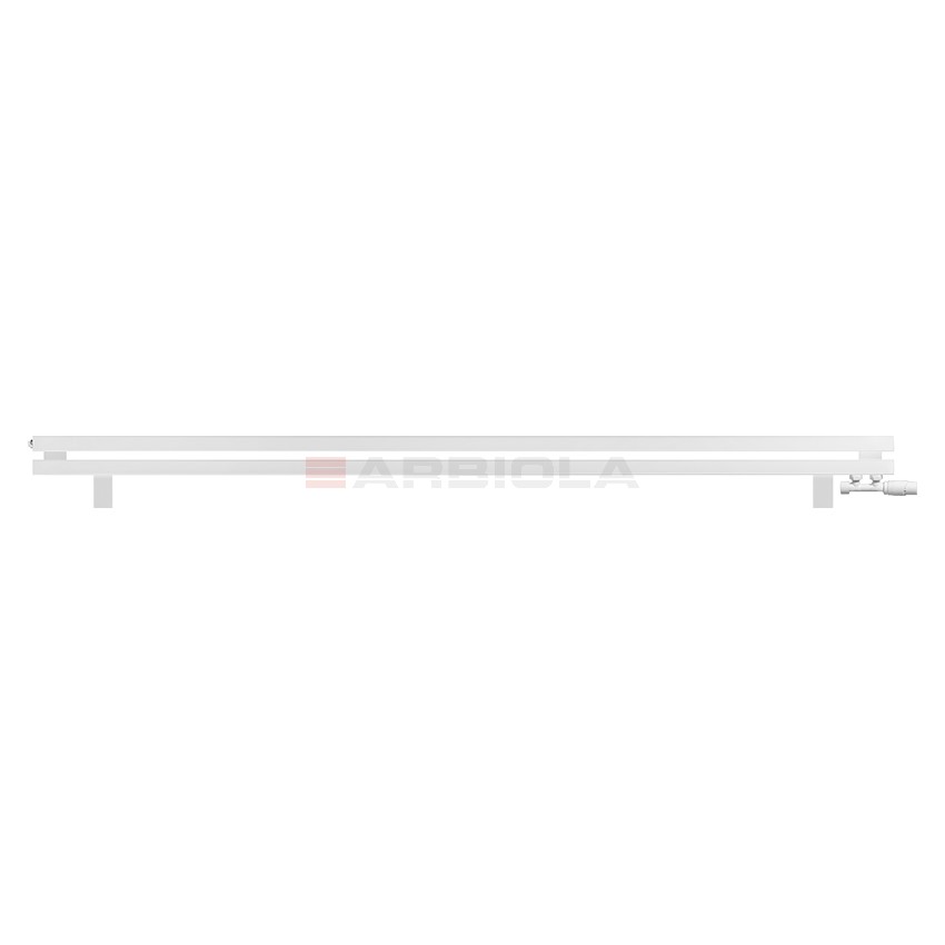 Arbiola Gorizont Ritmo VZ 2200-40-02 секции белый горизонтальный радиатор c нижним подключением (на ножках)