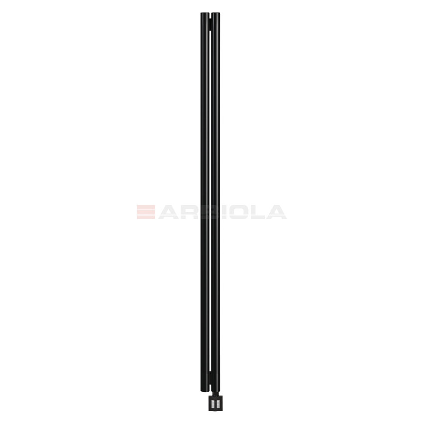 Arbiola Iris 42 EV 1500-42-02 секции черный электрический полотенцесушитель Arbiola Iris 42 EV 1500-42-02 секции черный электрический полотенцесушитель