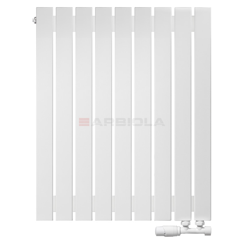 Arbiola Liner V 700-36-09 секции белый вертикальный радиатор c нижним подключением Arbiola Liner V 700-36-09 секции белый вертикальный радиатор c нижним подключением