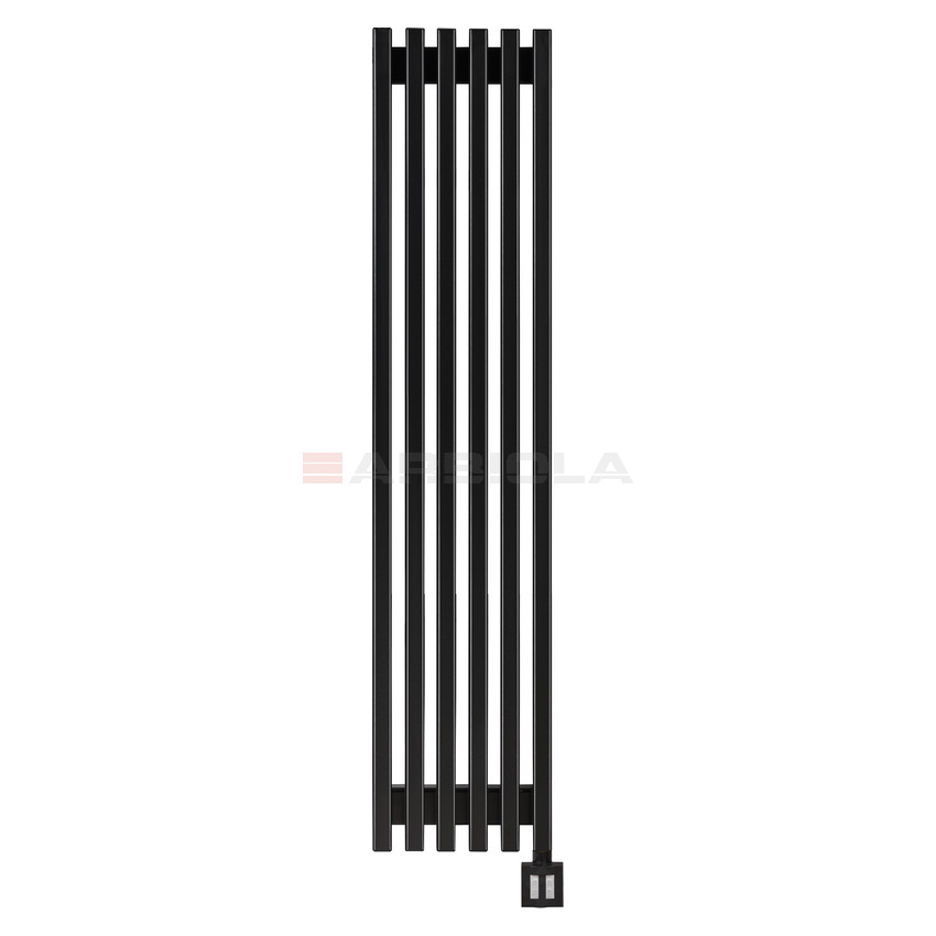 Arbiola Compact EV 1200-63-06 секции черный электрический полотенцесушитель Arbiola Compact EV 1200-63-06 секции черный электрический полотенцесушитель
