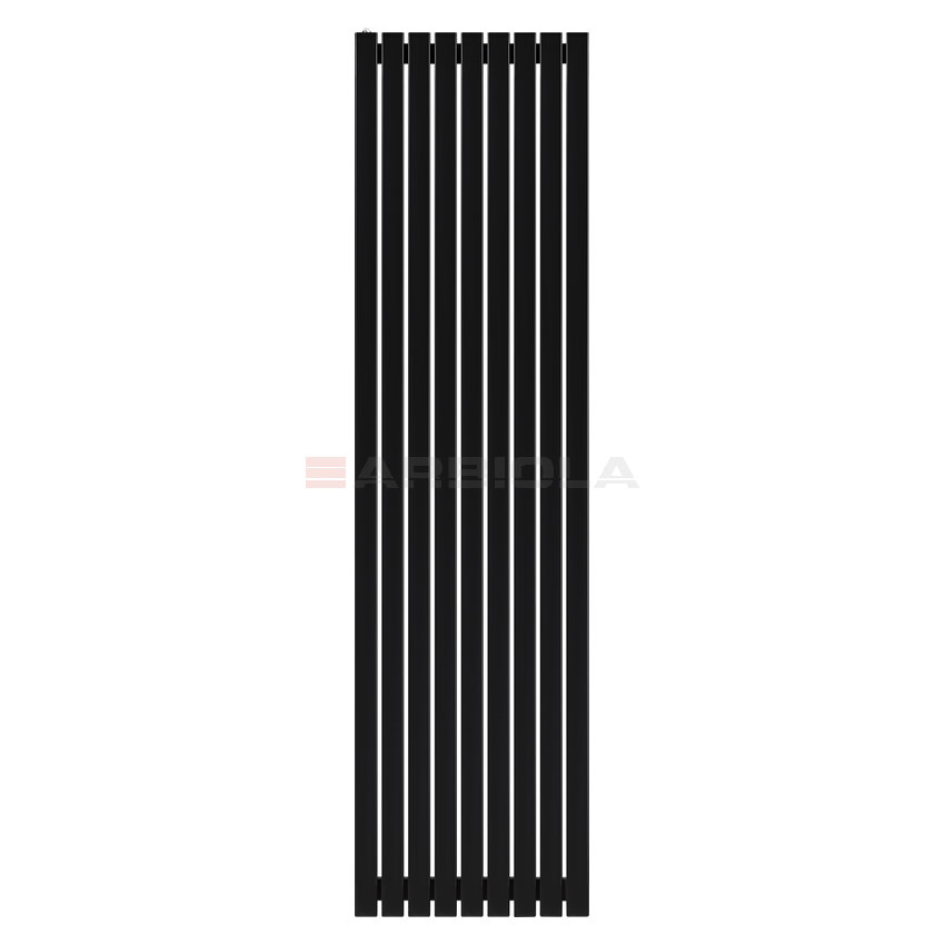 Arbiola Mono H 2200-60-09 секции черный вертикальный радиатор c боковым подключением