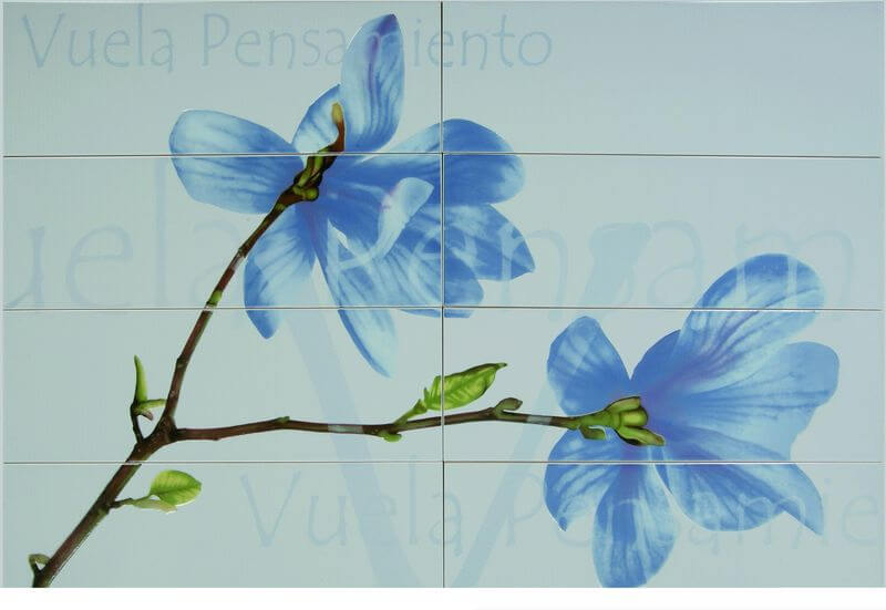 Roca, Сonjunto Pensamiento Azul 80x116 панно Roca, Сonjunto Pensamiento Azul 80x116 панно