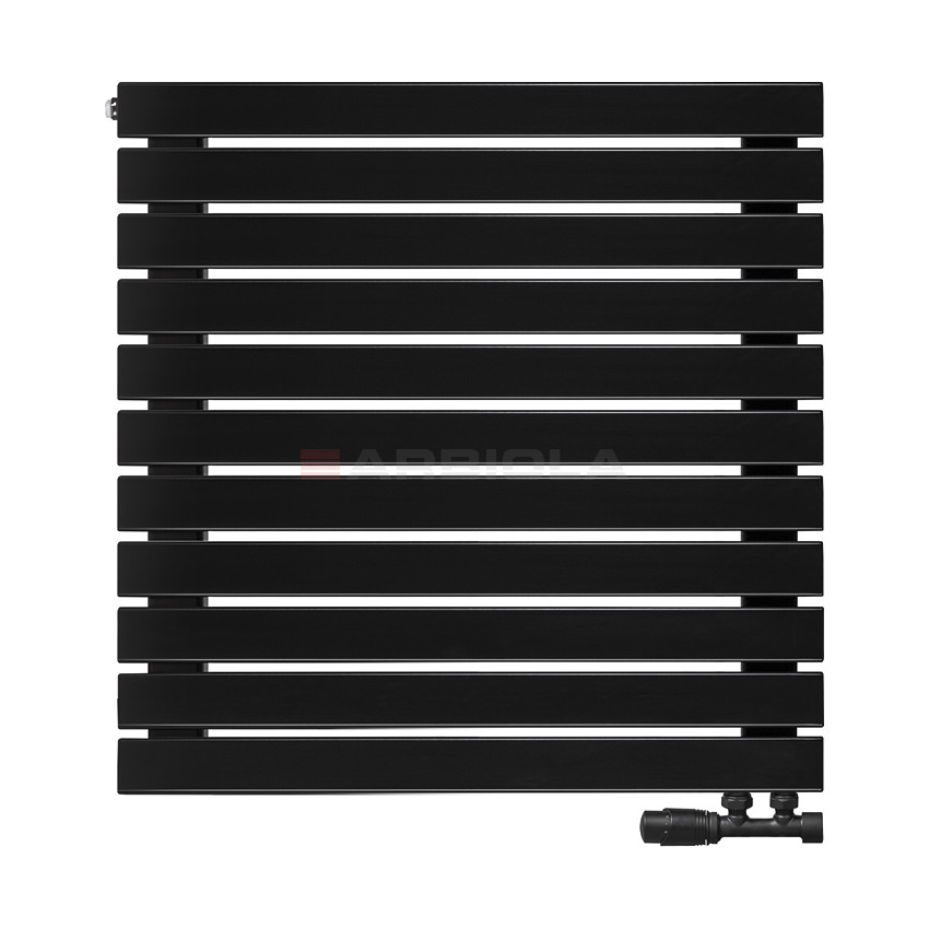Arbiola Gorizont Liner V 1000-36-11 секции черный горизонтальный радиатор c нижним подключением Arbiola Gorizont Liner V 1000-36-11 секции черный горизонтальный радиатор c нижним подключением