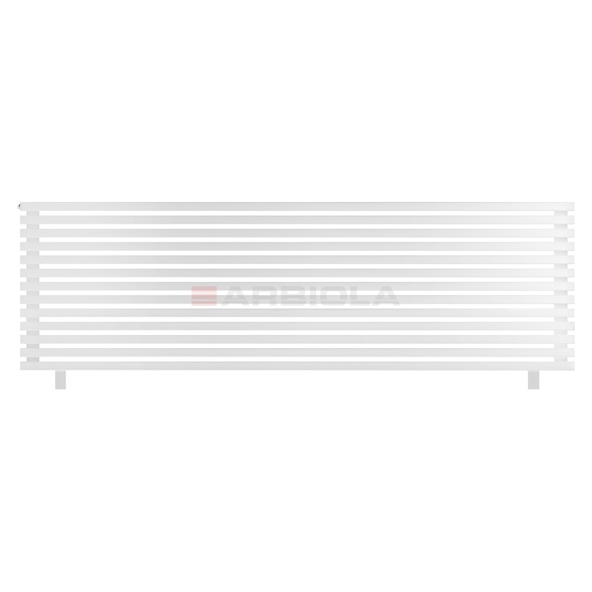 Arbiola Gorizont Ritmo HZ 2500-40-13 секций белый горизонтальный радиатор c боковым подключением (на ножках) Arbiola Gorizont Ritmo HZ 2500-40-13 секций белый горизонтальный радиатор c боковым подключением (на ножках)