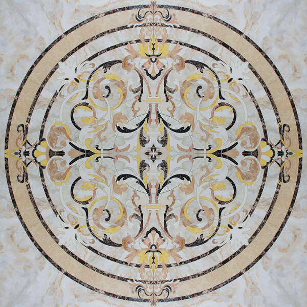 Infinity Ceramic Tiles Luxury Roseton 240x240 декоративный элемент