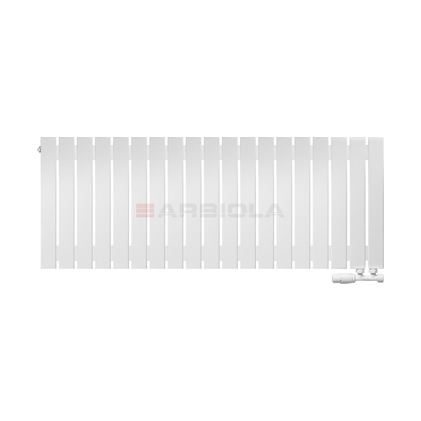 Arbiola Liner V 500-36-19 секции белый вертикальный радиатор c нижним подключением Arbiola Liner V 500-36-19 секции белый вертикальный радиатор c нижним подключением
