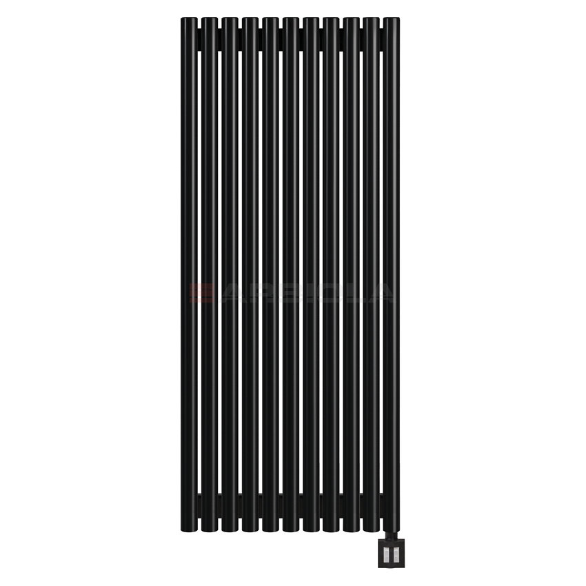 Arbiola Iris 42 EV 1000-42-11 секции черный электрический полотенцесушитель Arbiola Iris 42 EV 1000-42-11 секции черный электрический полотенцесушитель