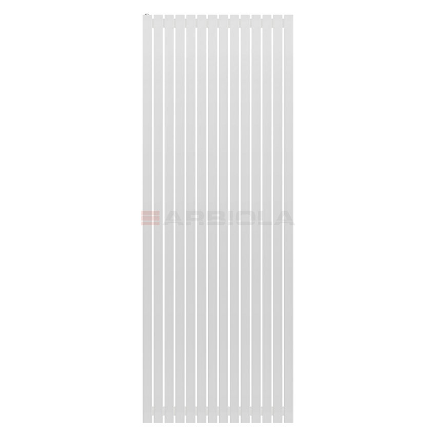 Arbiola Mono H 2500-60-14 секции белый вертикальный радиатор c боковым подключением Arbiola Mono H 2500-60-14 секции белый вертикальный радиатор c боковым подключением