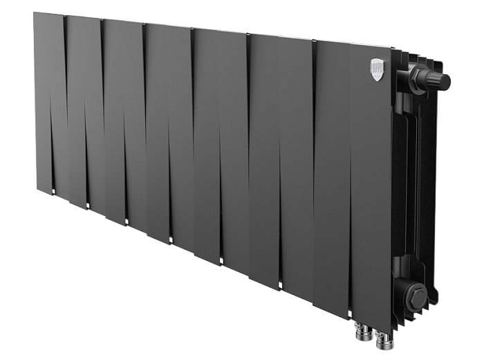 Royal Thermo Piano Forte Noir Sable VDR 300/14 секции БиМеталлический радиатор Royal Thermo Piano Forte Noir Sable VDR 300/14 секции БиМеталлический радиатор